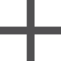 a dark plus sign